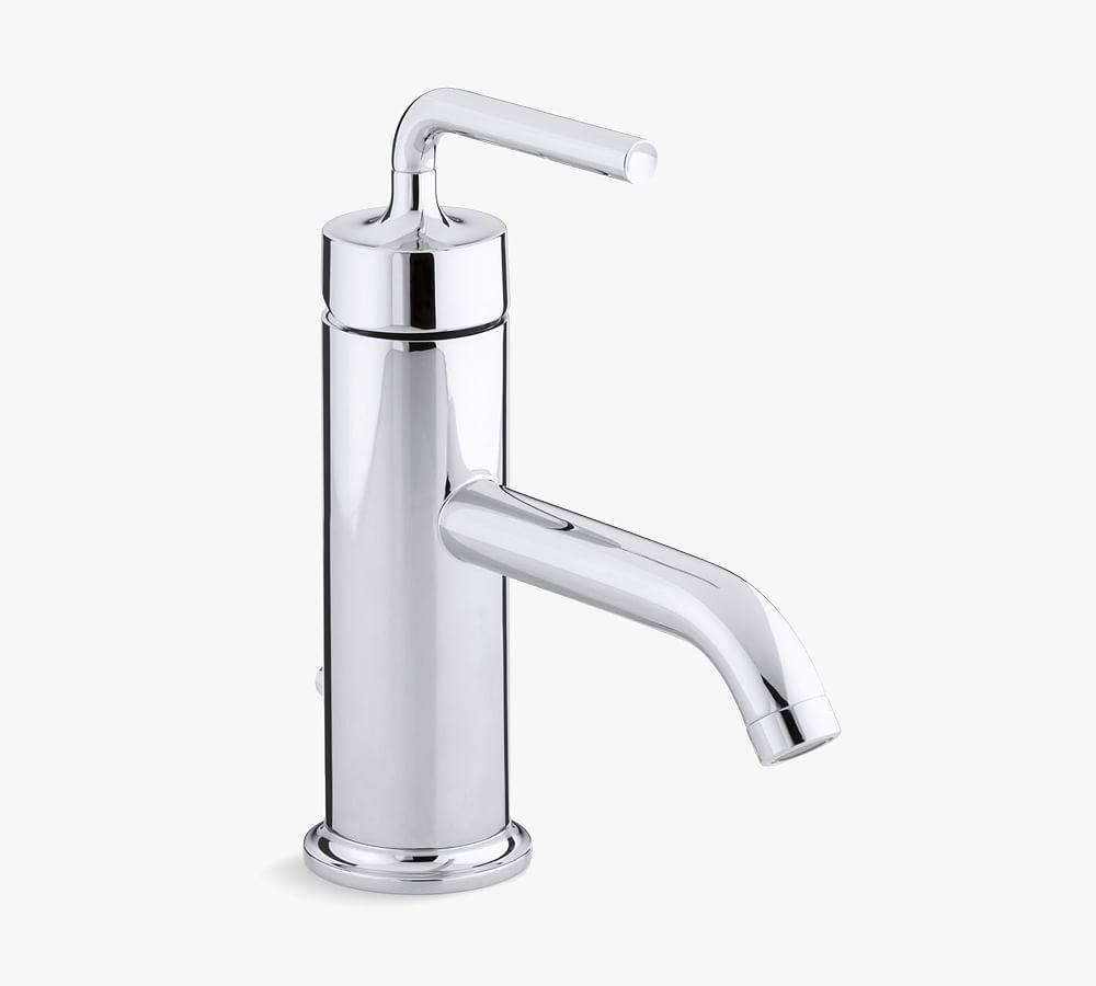 Kohler Purist Single Hole Bathroom Sink Faucet Pottery Barn   Kohler Purist Single Hole Bathroom Sink Faucet L 