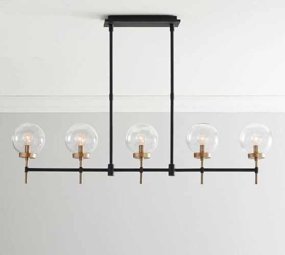 camryn metal and glass chandelier