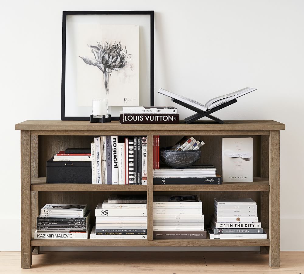 pottery barn farmhouse console table