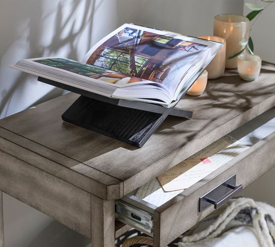 coffee table book stand