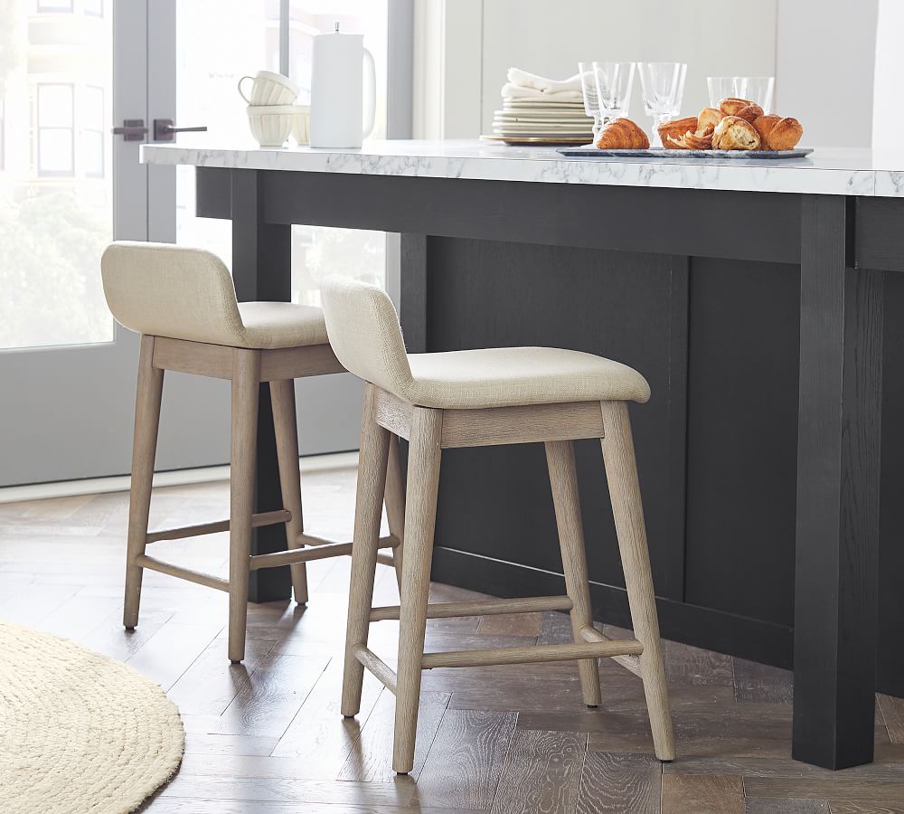 Zoe Bar & Counter Stools Pottery Barn