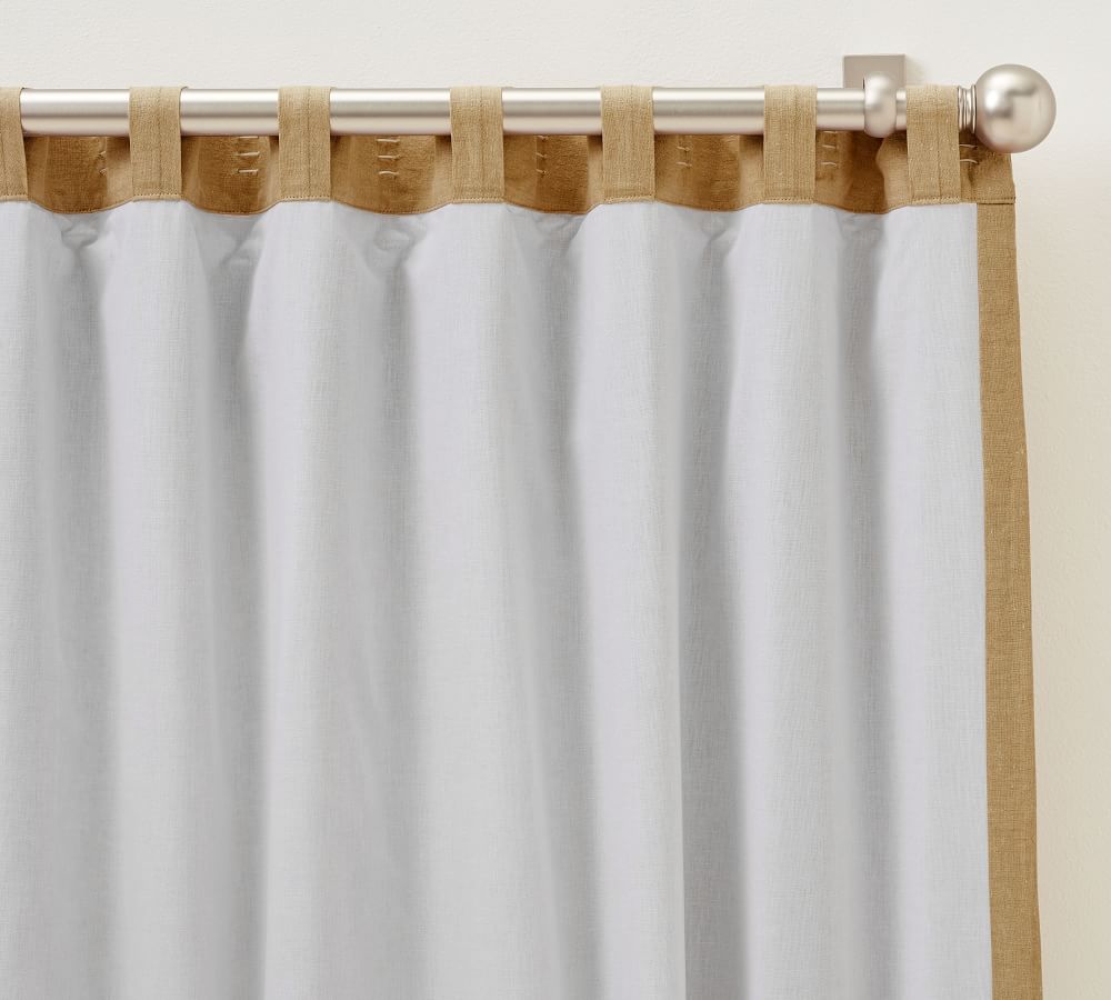 Belgian Flax Linen Curtain | Pottery Barn
