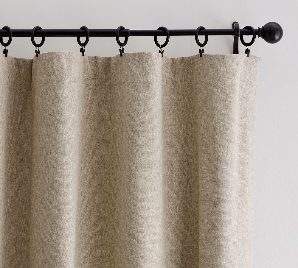 Peace & Quiet Noise-Reducing Blackout Curtain | Pottery Barn