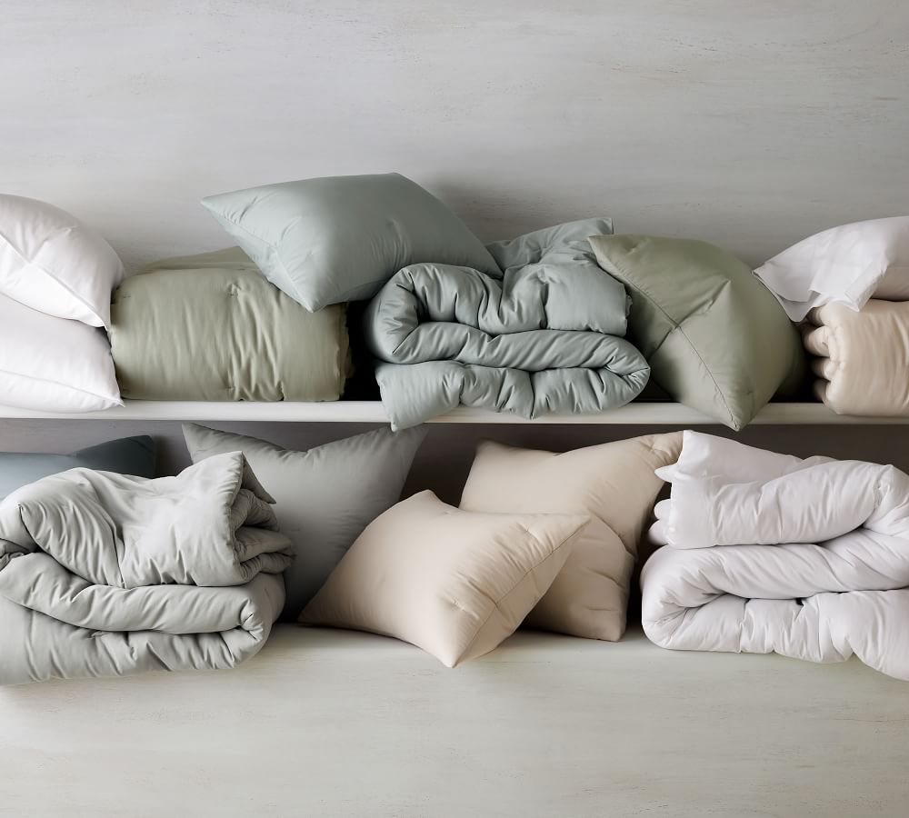 Dream Brushed Cotton Comforter Pottery Barn