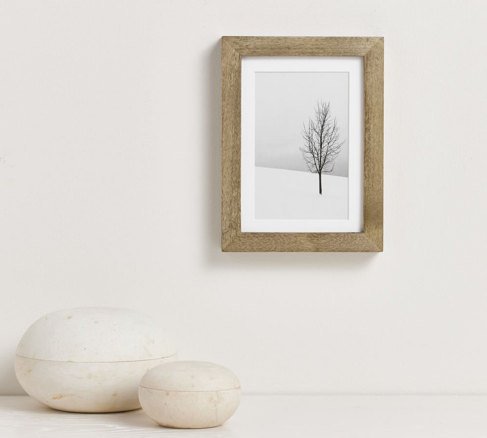 Tabletop Frame With Mat Multi-Mat Wood Gallery Tabletop Frames | Pottery Barn