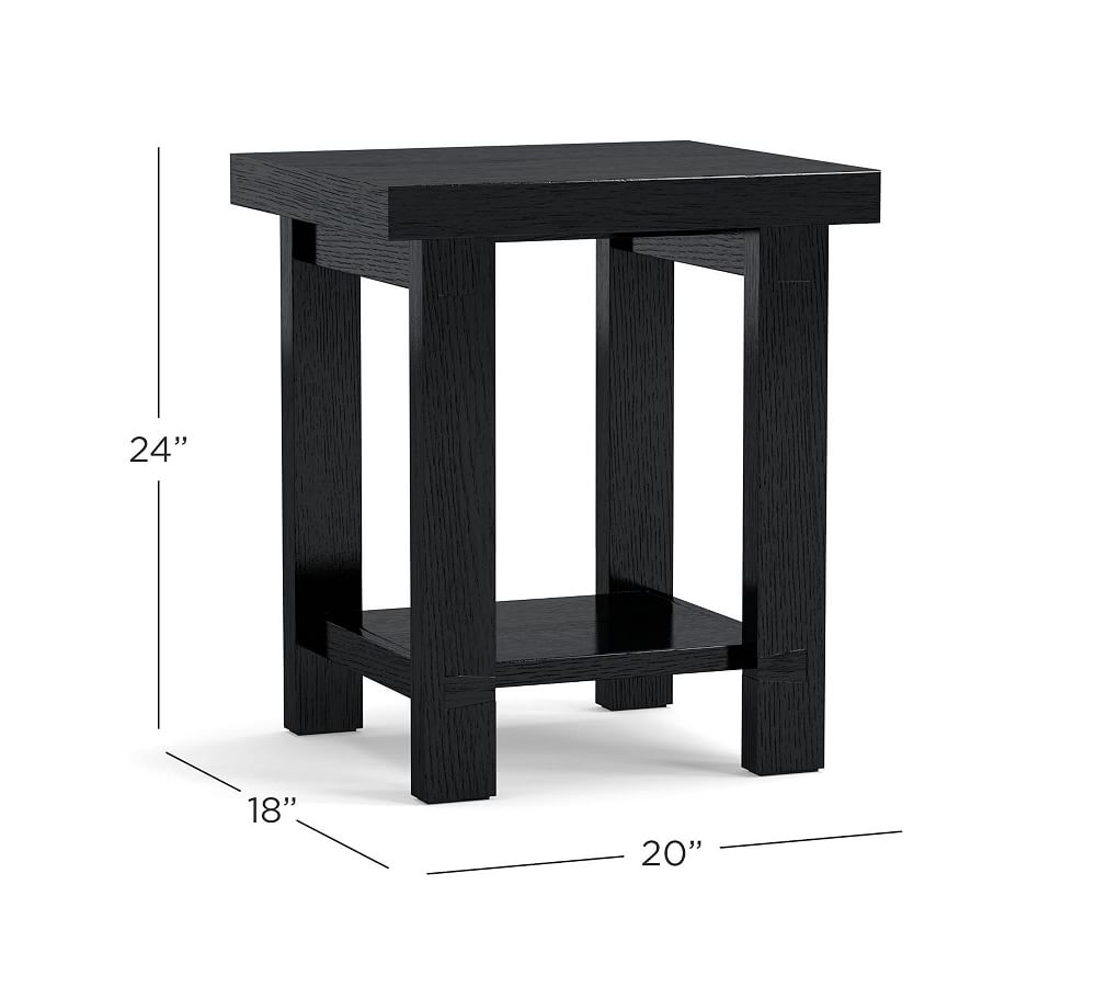 Reed Rectangular End Table | Pottery Barn
