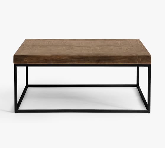 Malcolm Square Coffee Table Pottery Barn