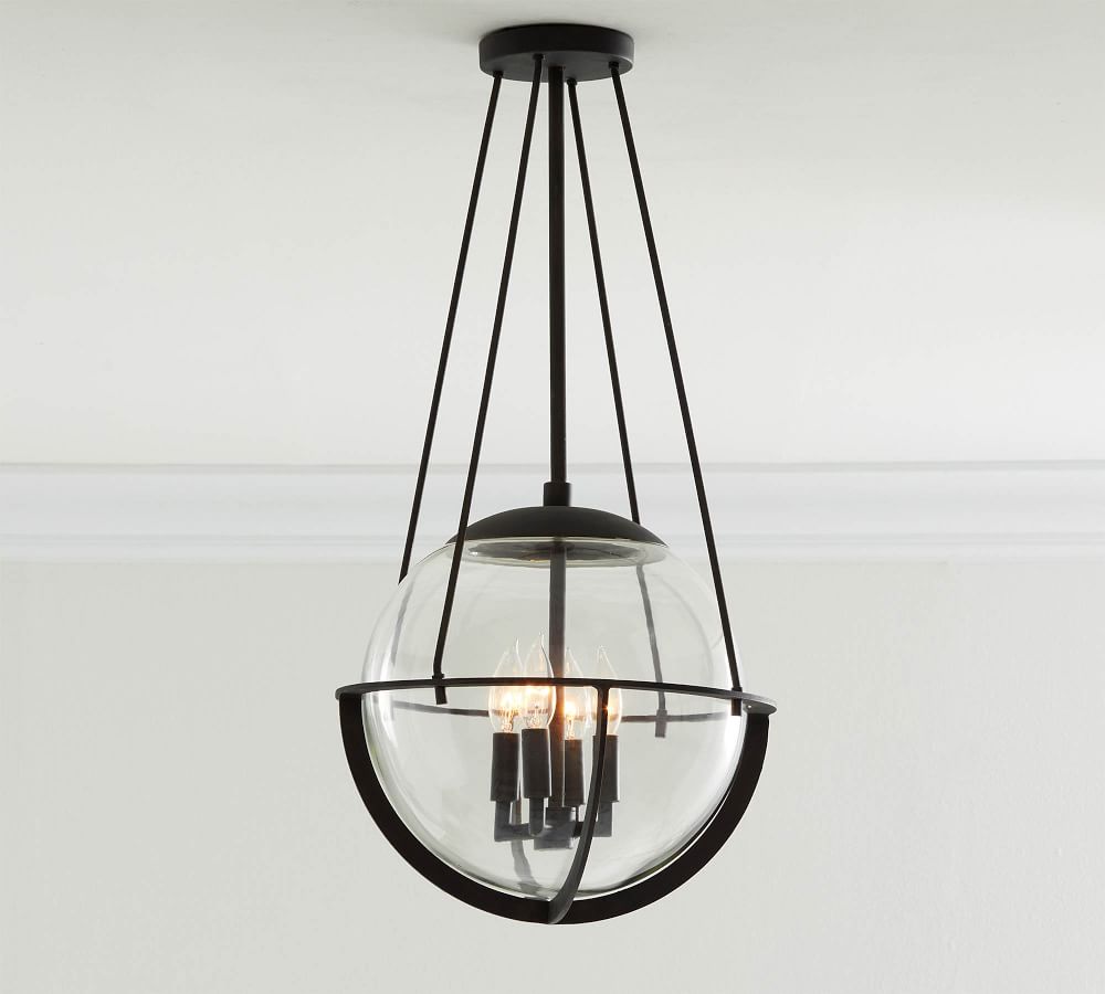 Rollins Recycled Glass Pendant Pottery Barn