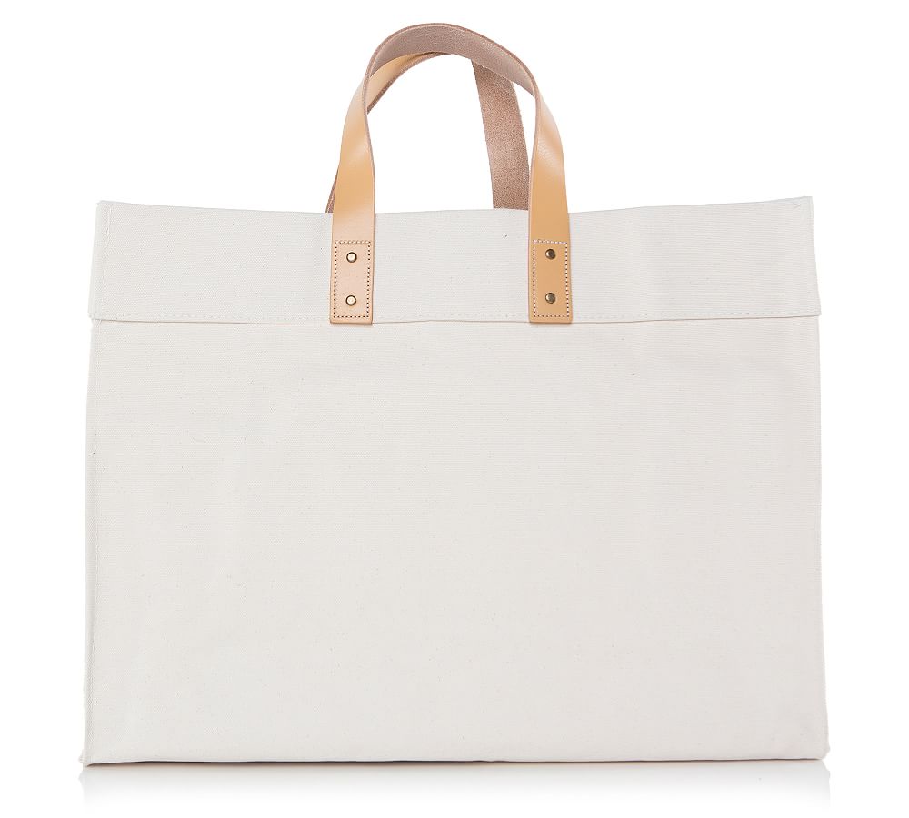 Canvas Square Utility Tote | Pottery Barn