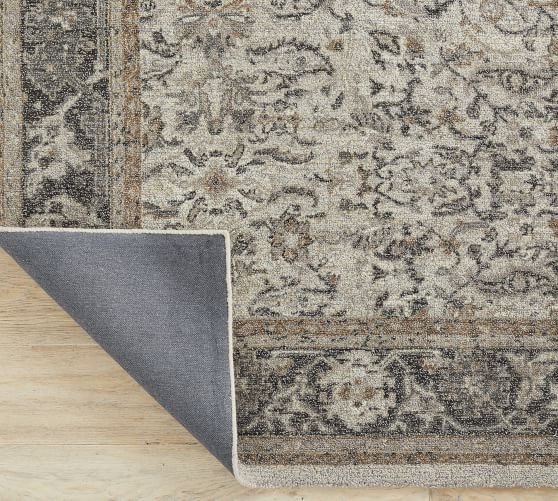 Hyland HandTufted PersianStyle Wool Rug Pottery Barn