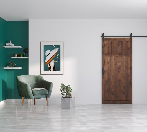 Handcrafted Craftsman Barn Door Pottery Barn