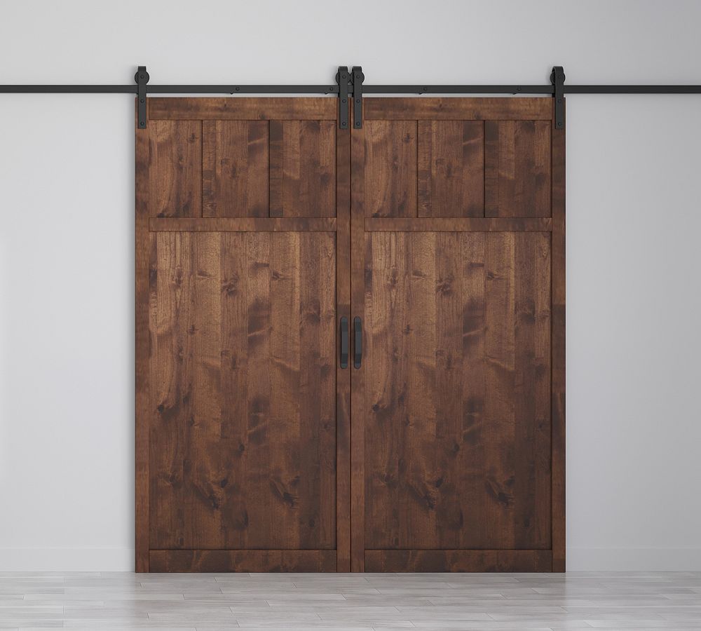 Handcrafted Craftsman Barn Door Pottery Barn