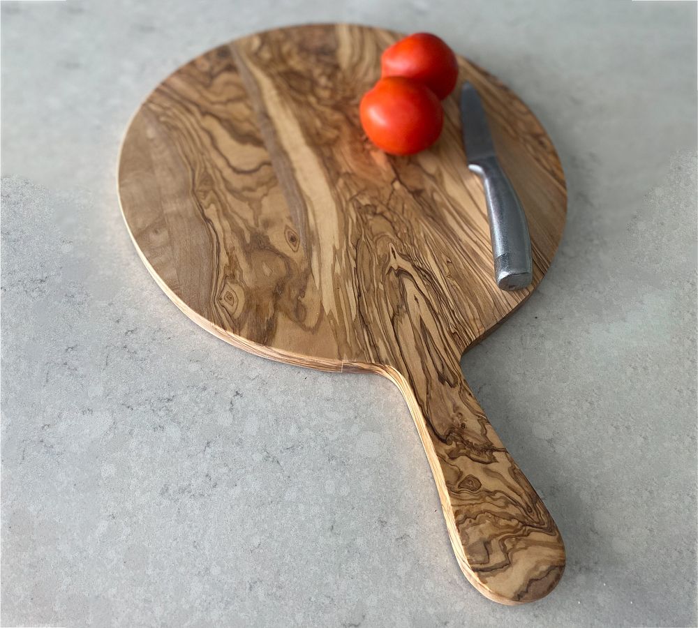 Olive Wood Cheese Board Pottery Barn