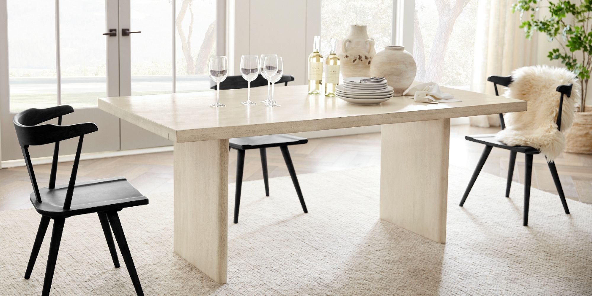 Cayman Extending Dining Table | Pottery Barn