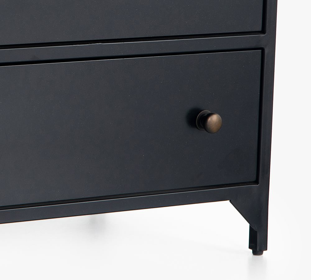 Harmon Metal Nightstand | Pottery Barn