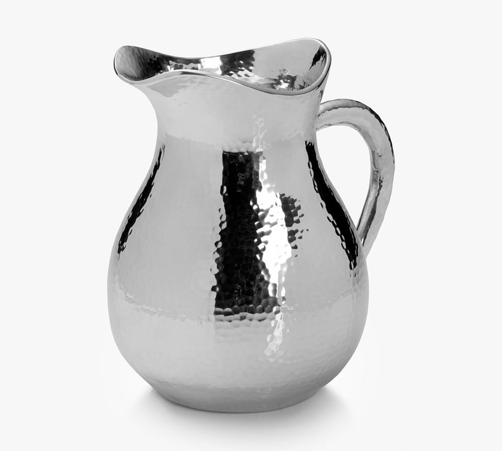 Hammered Metal Pitcher Pottery Barn