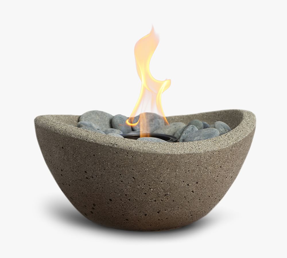 terra flame wave fire bowl