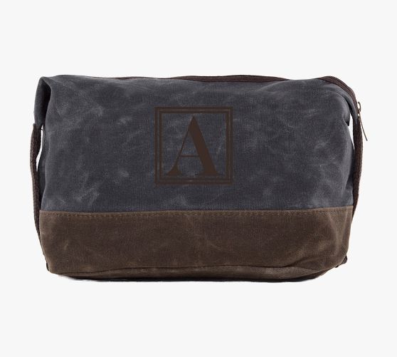 Brixton Waxed Canvas Weekender Bag & Dopp Kit Pottery Barn