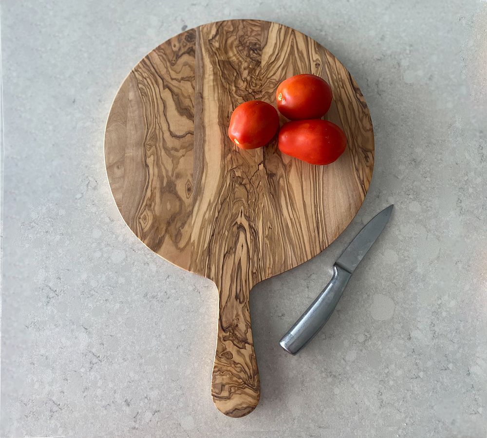 Olive Wood Cheese Board Pottery Barn