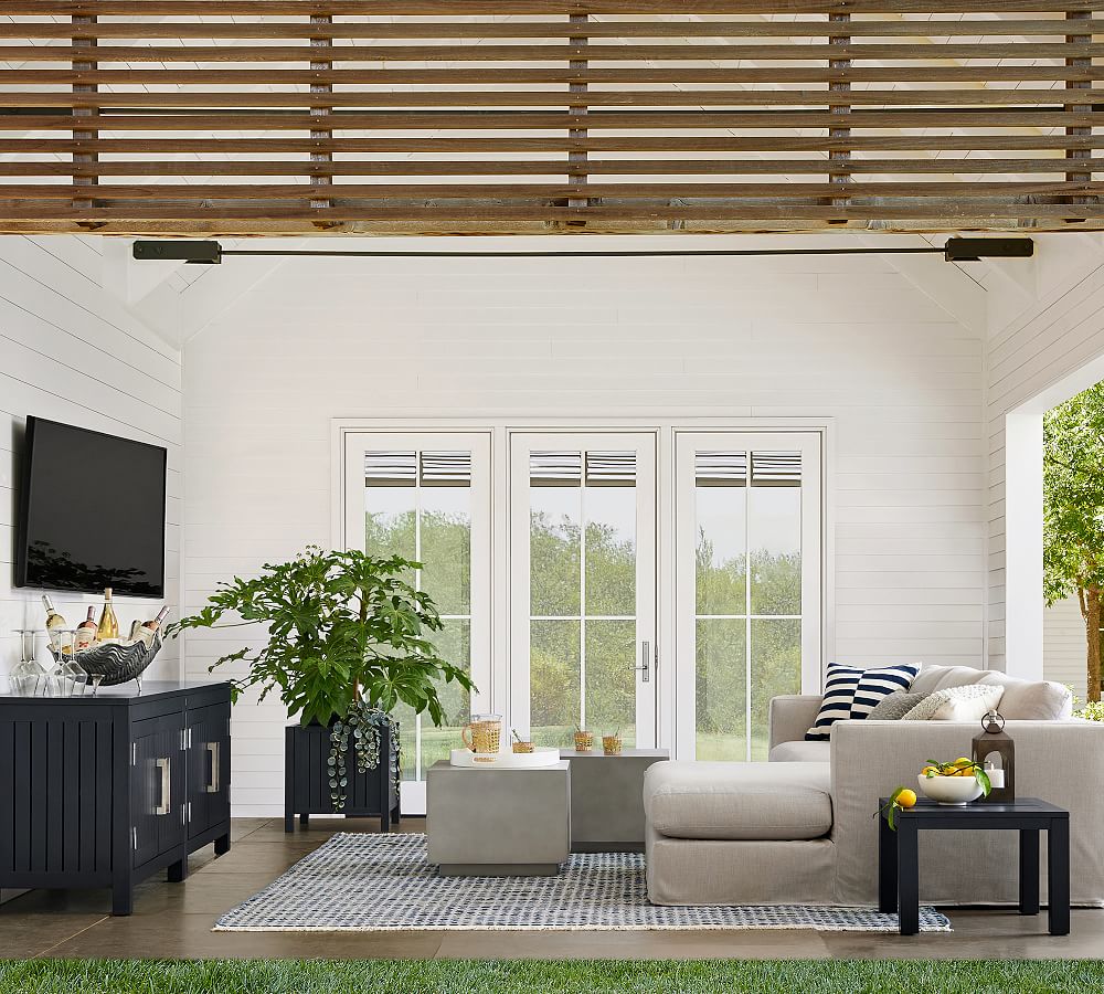 Oden Outdoor Rug Pottery Barn