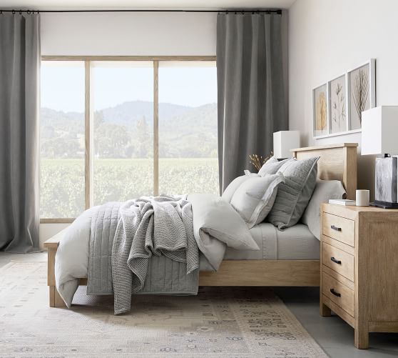 Sumatra II Bed Wooden Beds Pottery Barn