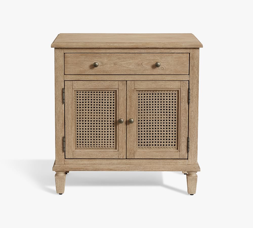 Sausalito Cane Nightstand Pottery Barn
