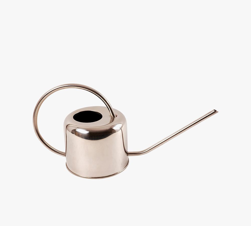 Modern Stainless Steel Watering Can Pottery Barn   Open Box Modern Stainless Steel Watering Can L 