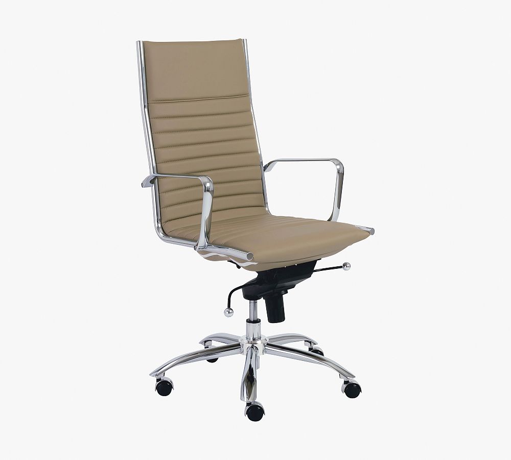 Fowler High Back Swivel Desk Chair Pottery Barn