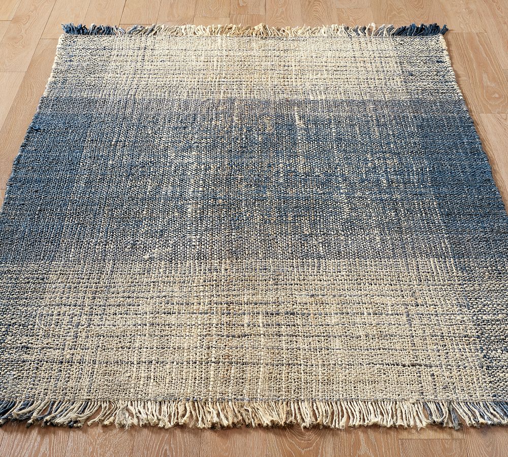 Destin Ombre Jute Rug Pottery Barn