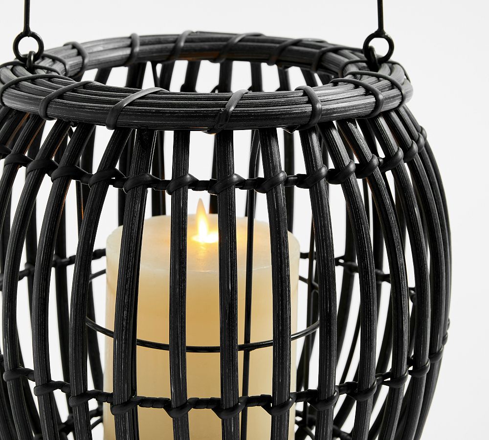 Careyes Handwoven Outdoor Lantern | Pottery Barn