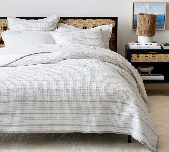 Fillmore Striped Reversible Quilt