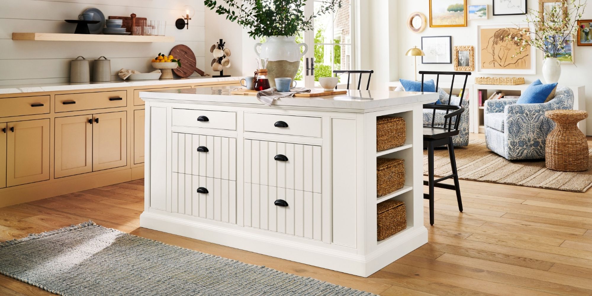 Aubrey Kitchen Island Pottery Barn