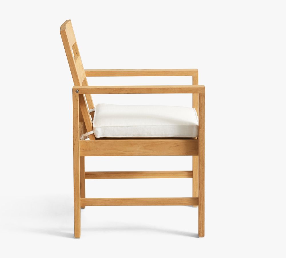 Malibu FSC® Teak Dining & Armchairs Pottery Barn