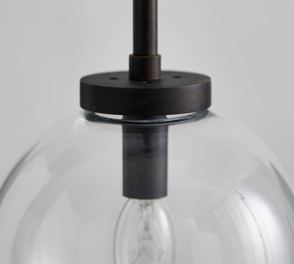 Claremont Glass Globe Pendant Pottery Barn