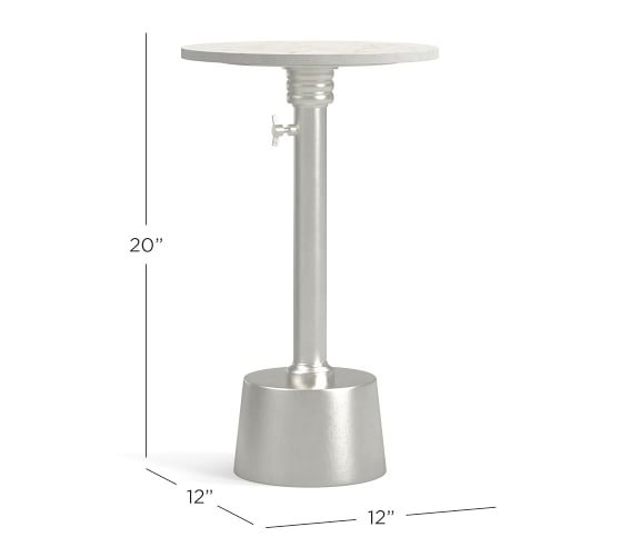 melvin marble accent table