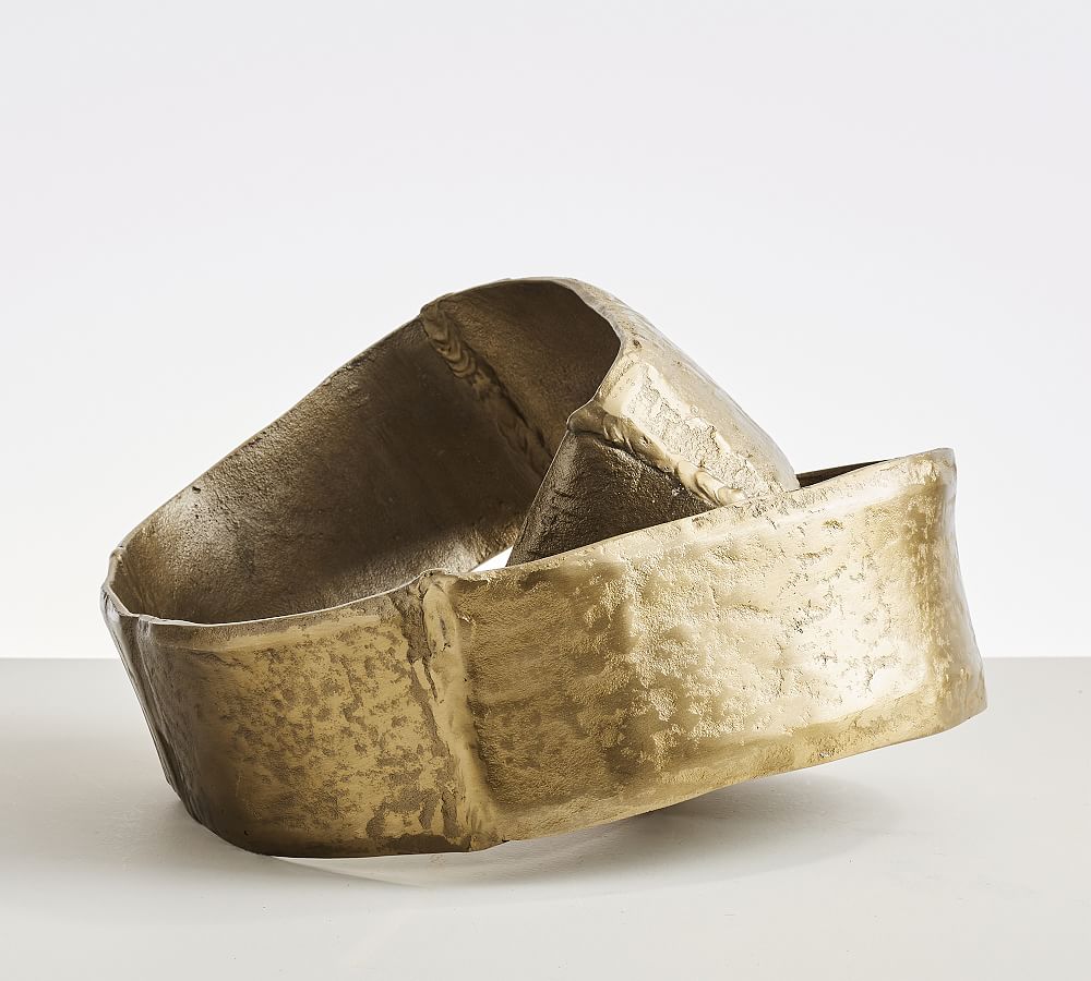 Brass Decorative Metal Ribbon Pottery Barn