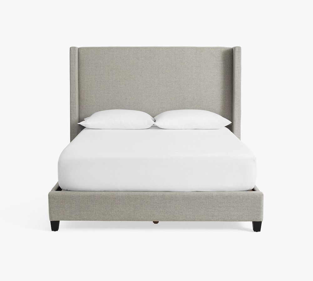 Elliot Shelter Upholstered Bed | Pottery Barn