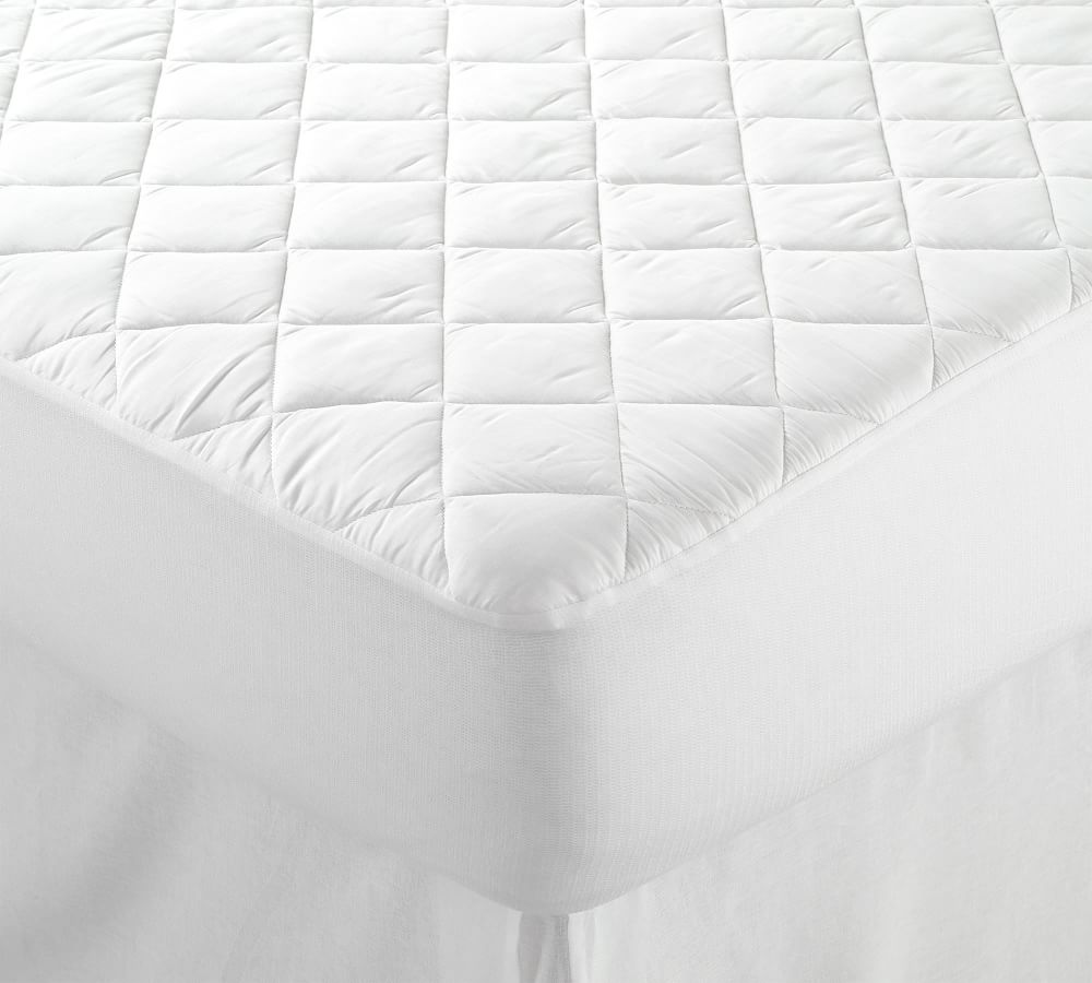 Waterproof & Stain Repellant Down Alternative Mattress Pad Pottery Barn