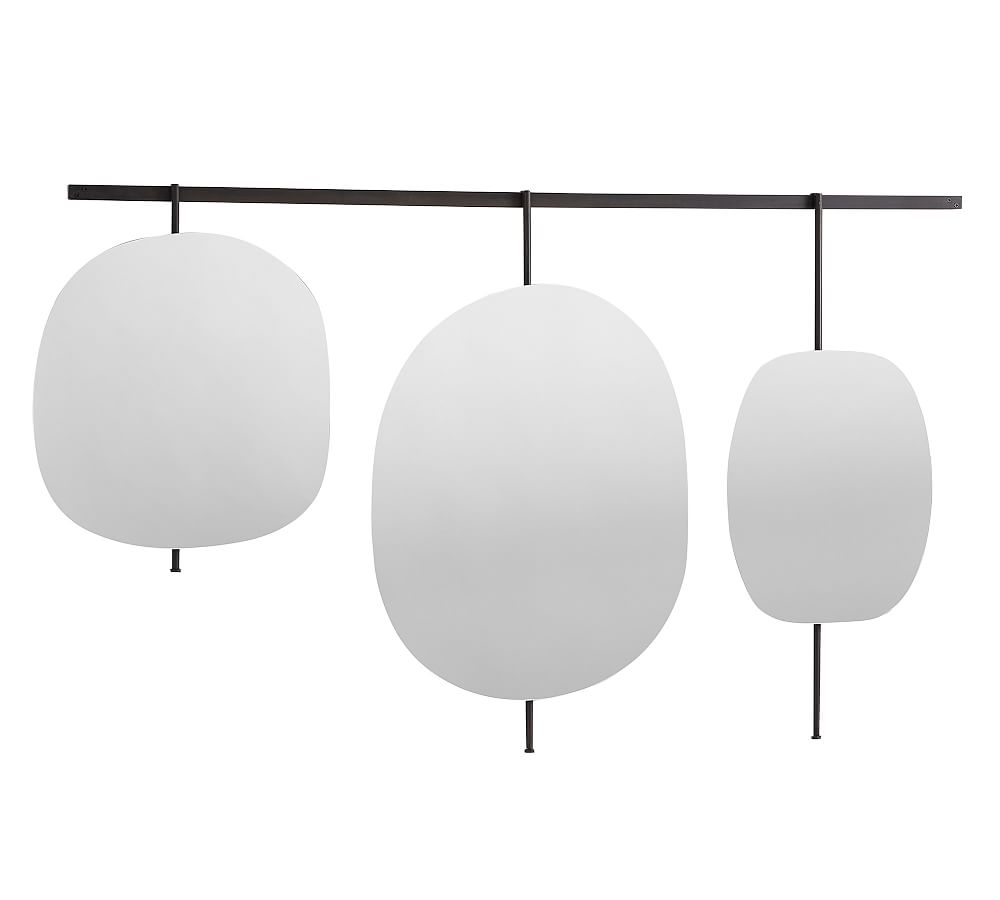 Crane Triple Hanging Wall Mirror Pottery Barn