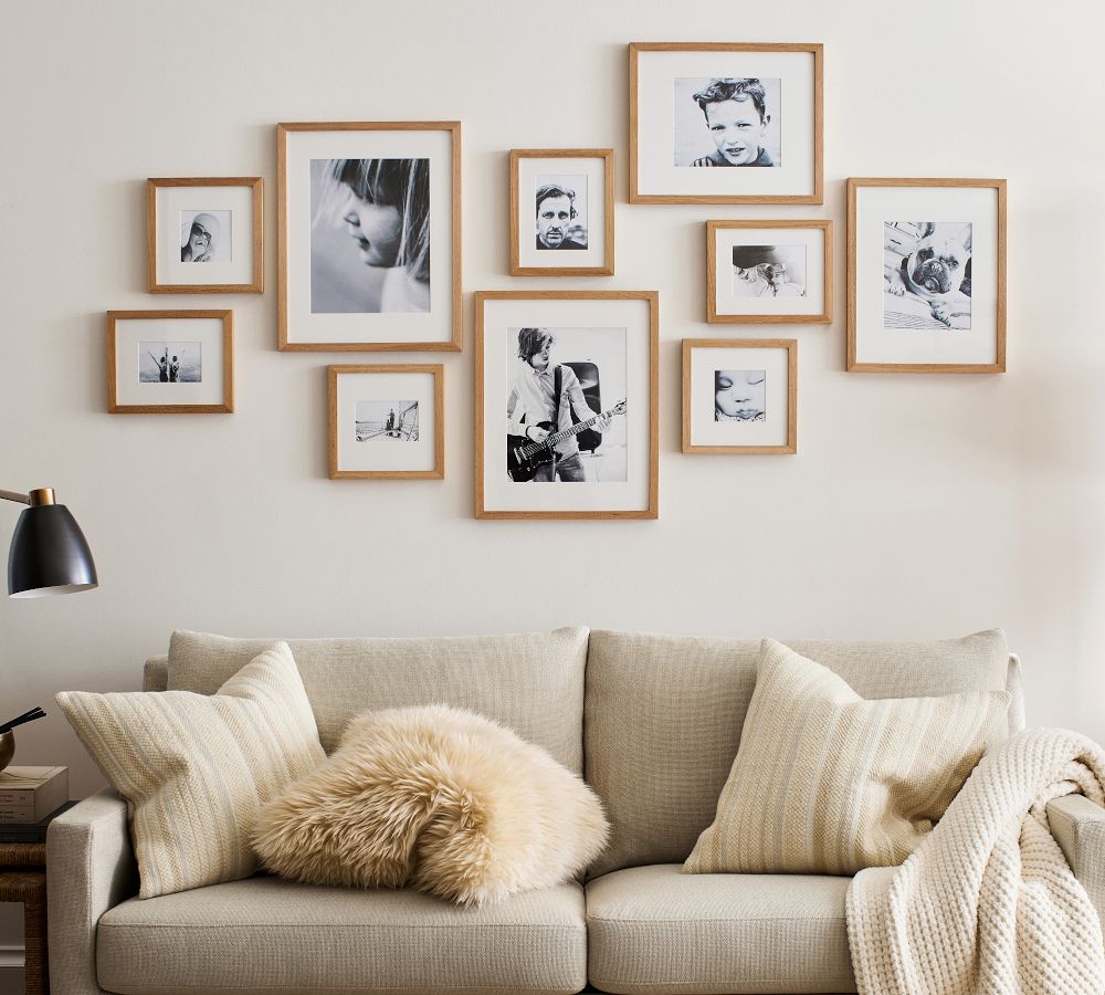 Multi-Mat Wood Gallery Frames | Pottery Barn