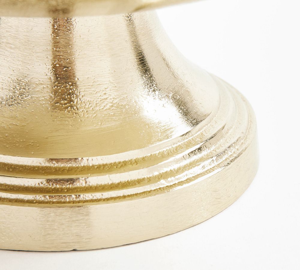 Rustic Metal Handcrafted Footed Champagne Bucket | Pottery Barn