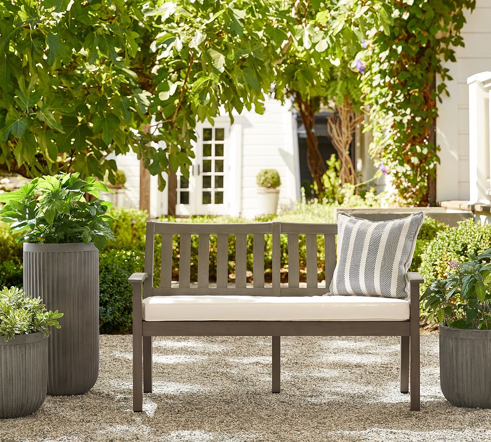 Aviv Striped Outdoor Throw Pillow Pottery Barn