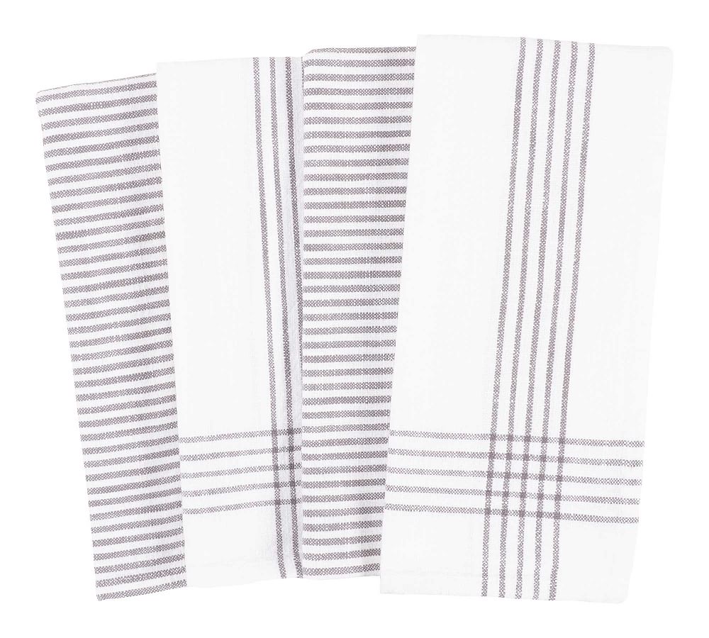 Monaco Washed Cotton Dish Towels Set of 4 Pottery Barn