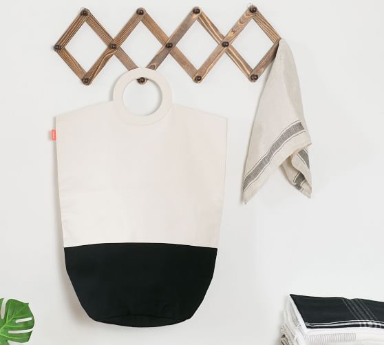 Canvas Laundry Hamper Tote Pottery Barn