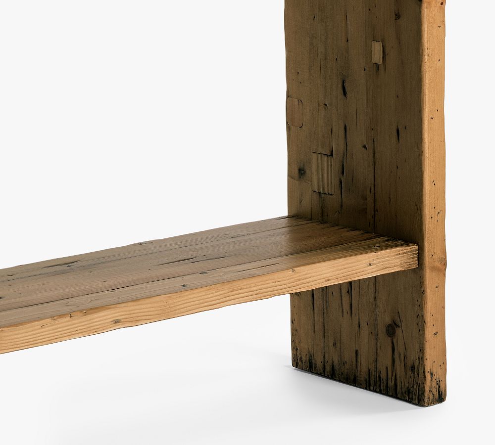 Arlo Reclaimed Pine Wood Console Table Pottery Barn