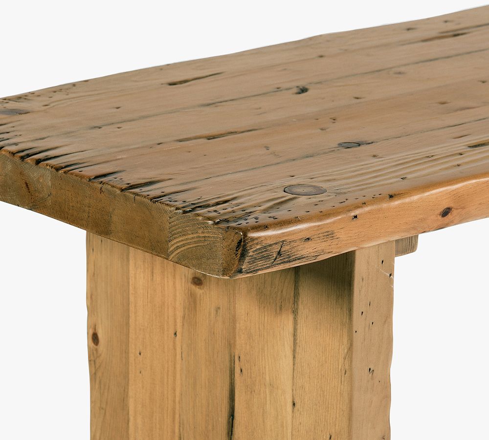 Arlo Reclaimed Pine Wood Console Table Pottery Barn
