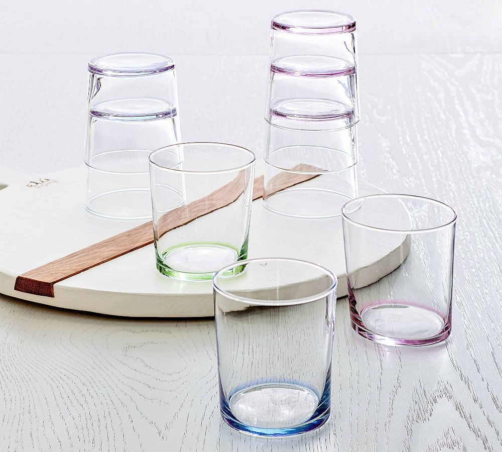 Colored Glass Tumblers Pottery Barn