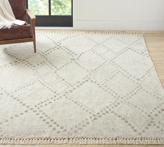 Dunn Tufted Wool Rug Pottery Barn