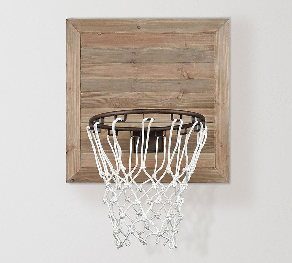 Wooden Basketball Hoop Pottery Barn