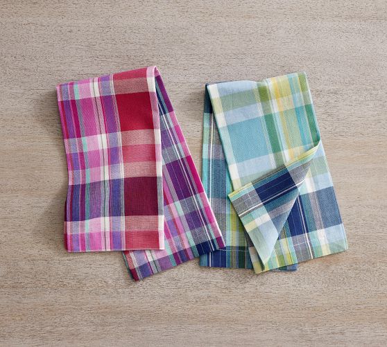 Napkin 4 Set Cleo Green - Madras Link